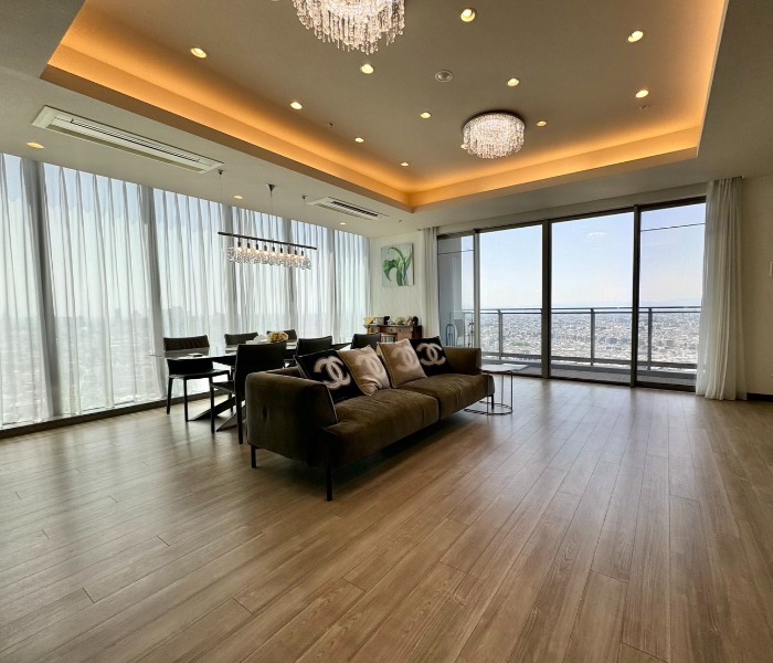 地暖系統設置、超寬敞客廳